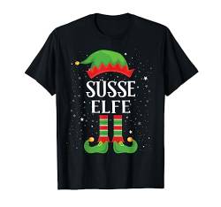 Süße Elfe Outfit Weihnachten Familie Elf Christmas T-Shirt von Elf Weihnachts Tshirt Familien Outfit Elfe