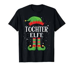 Tochter Elfe Outfit Weihnachten Familie Elf Christmas T-Shirt von Elf Weihnachts Tshirt Familien Outfit Elfe