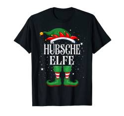 Hübsche Elfe Tshirt Outfit Weihnachten Familie Elf Christmas T-Shirt von Elf Weihnachtsshirt Familien Outfit Partnerlook