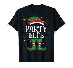 Party Elfe Tshirt Outfit Weihnachten Familie Elf Christmas T-Shirt von Elf Weihnachtsshirt Familien Outfit Partnerlook