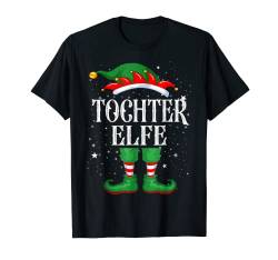 Tochter Elfe T-Shirt Outfit Weihnachten Familie Elf Weihnachten T-Shirt von Elf Weihnachtsshirt Familien Outfit Partnerlook