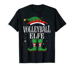 Volleyball Elfe Outfit Weihnachten Familie Elf Christmas T-Shirt von Elf Weihnachtsshirt Familien Outfit Partnerlook