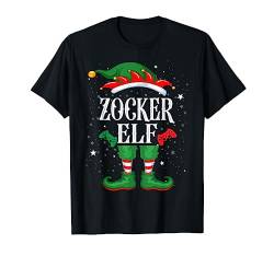 Zocker Elf Tshirt Outfit Weihnachten Familie Elf Christmas T-Shirt von Elf Weihnachtsshirt Familien Outfit Partnerlook