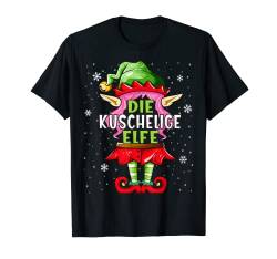 Kuschelige Elfe Tshirt Outfit Weihnachten Familie Christmas T-Shirt von Elf Weihnachtsshirt Familien Partnerlook Outfit