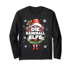 Handball Elfe Weihnachten Elfen & Weihnachtselfen Langarmshirt von Elfe Weihnachtsoutfit Wichtel & Mehr