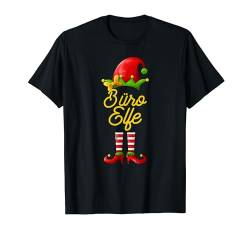 Büro Elfe Familien Partnerlook Weihnachten T-Shirt von Elfen Partnerlook Weihnachten Adventszeit