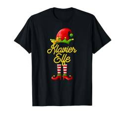 Klavier Elfe Familien Partnerlook Weihnachten T-Shirt von Elfen Partnerlook Weihnachten Adventszeit