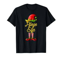 Pflege Elfe Familien Partnerlook Weihnachten T-Shirt von Elfen Partnerlook Weihnachten Adventszeit