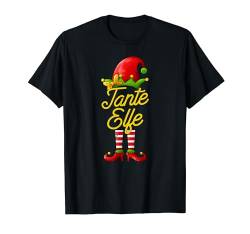 Tante Elfe Familien Partnerlook Weihnachten T-Shirt von Elfen Partnerlook Weihnachten Adventszeit