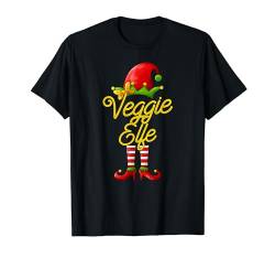 Veggie Vegane Elfe Familien Partnerlook Weihnachten T-Shirt von Elfen Partnerlook Weihnachten Adventszeit