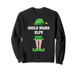 Coole Mama Elfe Partnerlook Familien Outfit Weihnachten Sweatshirt von Elfen Partnerlook Weihnachten Familien Outfits