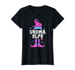 Damen Uroma Elf Partner Look Familie Outfit Weihnachten T-Shirt von Elfen Partnerlook Weihnachten Familien Outfits