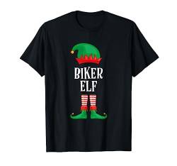 Biker Elf Partnerlook Familien Outfit Weihnachten T-Shirt von Elfen Partnerlook Weihnachten by FreakyTStore