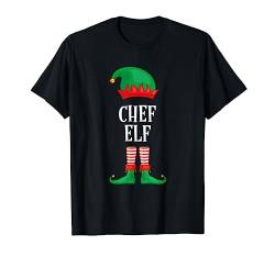 Chef Elf Partnerlook Familien Outfit Weihnachten T-Shirt von Elfen Partnerlook Weihnachten by FreakyTStore