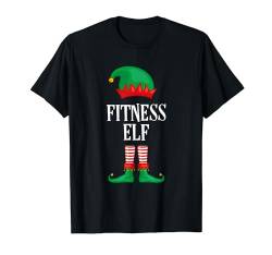 Fitness Elf Partnerlook Familien Outfit Weihnachten T-Shirt von Elfen Partnerlook Weihnachten by FreakyTStore