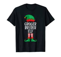 Großer Bruder Elf Partnerlook Familien Outfit Weihnachten T-Shirt von Elfen Partnerlook Weihnachten by FreakyTStore