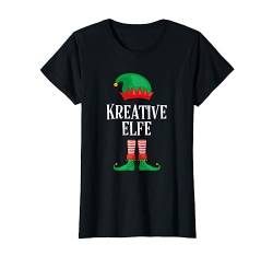 Kreative Elfe Partnerlook Familien Outfit Weihnachten T-Shirt von Elfen Partnerlook Weihnachten by FreakyTStore