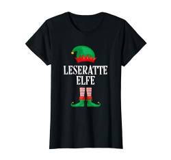 Leseratte Elfe Partnerlook Familien Outfit Weihnachten T-Shirt von Elfen Partnerlook Weihnachten by FreakyTStore