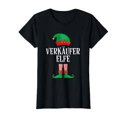 Verkäufer Elfe Partnerlook Familien Outfit Weihnachten T-Shirt von Elfen Partnerlook Weihnachten by FreakyTStore