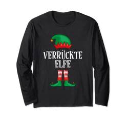 Verrückte Elfe Partnerlook Familien Outfit Weihnachten Langarmshirt von Elfen Partnerlook Weihnachten by FreakyTStore