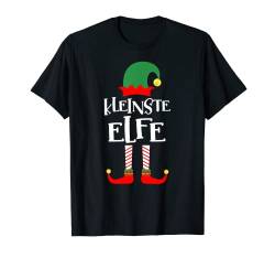 Kleinste Elfe Familienoutfit Familie Partnerlook Weihnachten T-Shirt von Elfen Weihnachten Kostüm Familien Outfit Partner