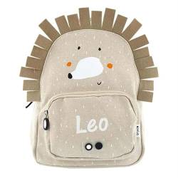 Elfenstall Personalisierter Rucksack Kindergartenrucksack von Trixie Baby mit Wunschname (Igel) von Elfenstall