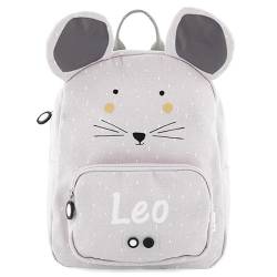 Elfenstall Personalisierter Rucksack Kindergartenrucksack von Trixie Baby mit Wunschname (Maus) von Elfenstall