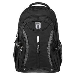 Rucksack Wanderrucksack Schulrucksack Damen Herren Kinder Sporttasche Daypack Schwarz von Elitar