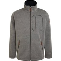 Elkline Fleecejacke Straight On Basic Stick Fleece Jacke mit Stehkragen von Elkline