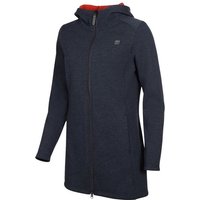 Elkline Fleecejacke sportlicher Schnitt kuscheliger Strick Fleece mit Kapuze von Elkline