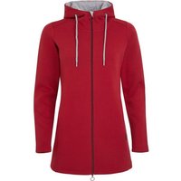 Elkline Strickfleecejacke Lily weiches Jersey Material 2-Wege-Reißverschluss von Elkline