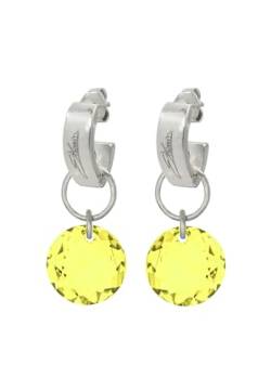 Ellen Kvam Jewelry Ellen Kvam Classic Cut earrings - Light Yellow von Ellen Kvam Jewelry