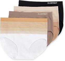 Ellen Tracy Women's 4 Pack Full Brief Seamless Gradient Panty von Ellen Tracy