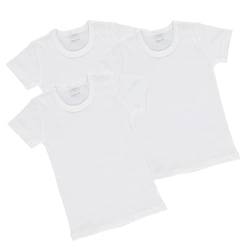 Ellepi T-Shirt Baumwolle Jahre Kinder Jungen Jungen Weiß Geschenk Männlich T-Shirts Kinder Tops Geschenke Kurzarm Unterwäsche T, Weiß, 8 Jahre von Ellepi