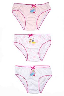 Ellepi pantys disney princess mädchen maedchen kinder baumwolle unterhosen damen unterwaesche jungen unterhose unterwäsche für jahre set boxershorts socken slip pants shorts panty kleidung (4-5 Jahre) von Ellepi