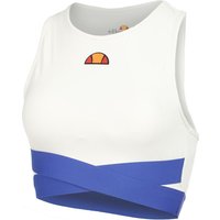 Ellesse Chroma Crop Tank-Top Damen in weiß, Größe: L von Ellesse