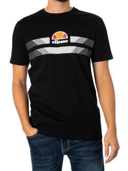 Ellesse Herren Aprelvie T-Shirt, Schwarz, S von Ellesse