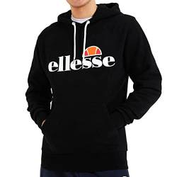 Ellesse Herren Sweater FERRER OH Hoody Black Schwarz, Größe:S von Ellesse