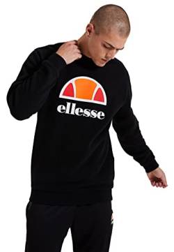 Ellesse Herren Sweater PERC Sweatshirt Black Schwarz, Größe:XL von Ellesse