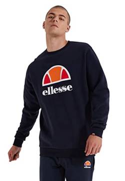 Ellesse Herren Sweater PERC Sweatshirt Navy Dunkelblau, Größe:M von Ellesse