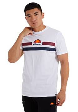 Ellesse Herren T-Shirt APREL Tee White Weiß, Größe:XXL von Ellesse