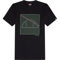 Ellesse T-Shirt ellesse Herren T-Shirt Sebastian black (1-tlg) von Ellesse