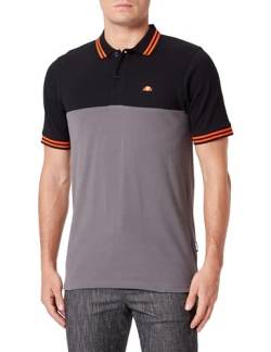 ellesse Herren Brentio Polo Poloshirt, schwarz/grau, M von Ellesse