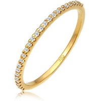 Elli DIAMONDS Diamantring Geo Microsetting Diamant (0.125 ct) 585 Gelbgold von Elli DIAMONDS