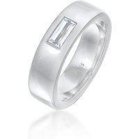 Elli Premium Fingerring Bandring Topas Elegant 925 Silber rhodiniert, Oval von Elli Premium