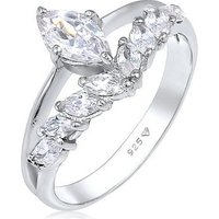 Elli Premium Fingerring Zirkonia Marquise 925 Silber von Elli Premium