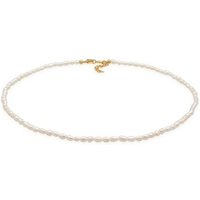 Elli Premium Perlenkette Choker Süßwasserperlen Klassik 925 Silber von Elli Premium