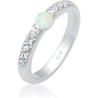 Elli Premium Verlobungsring Opal Kristalle 925er Sterling Silber von Elli Premium