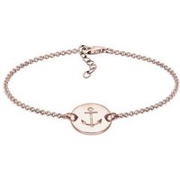 Elli Armband Anker Plättchen Geo Trend 925 Silber von Elli