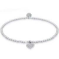 Elli Armband Herz Symbol Kristalle 925 Silber von Elli